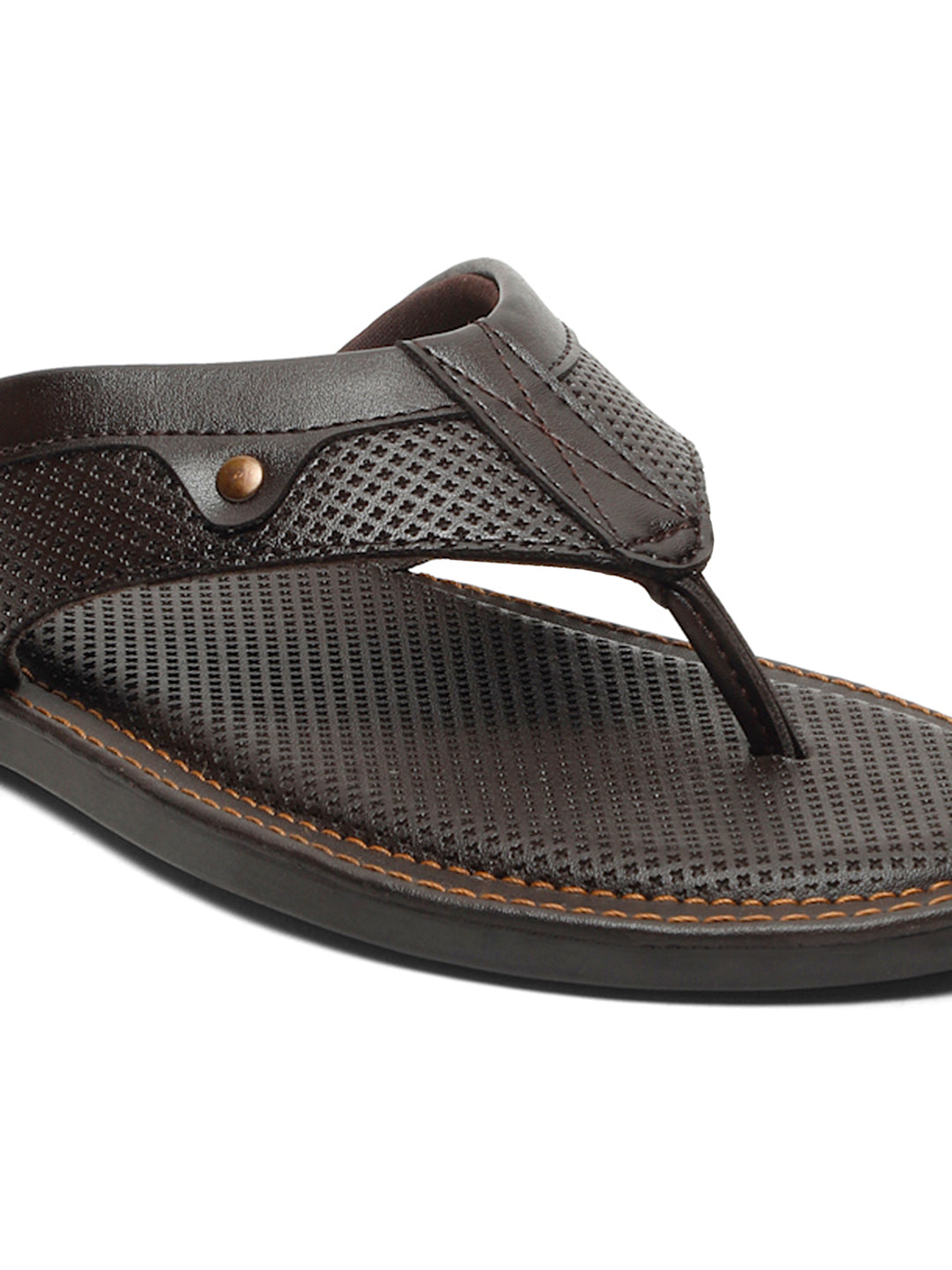 Kosher Brown Men's formal slipper