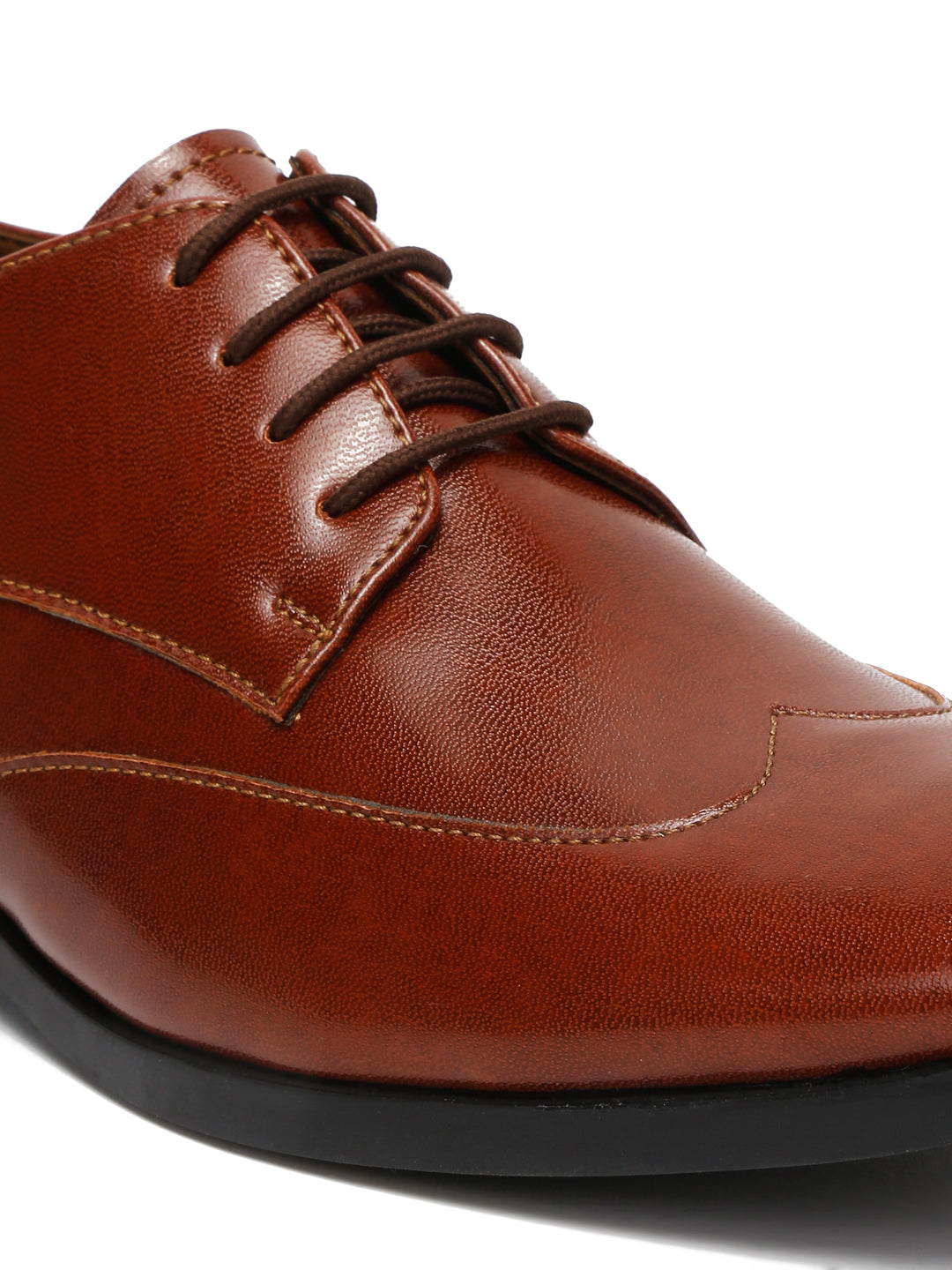 Kosher Tan Color Lace-up Formal Shoes
