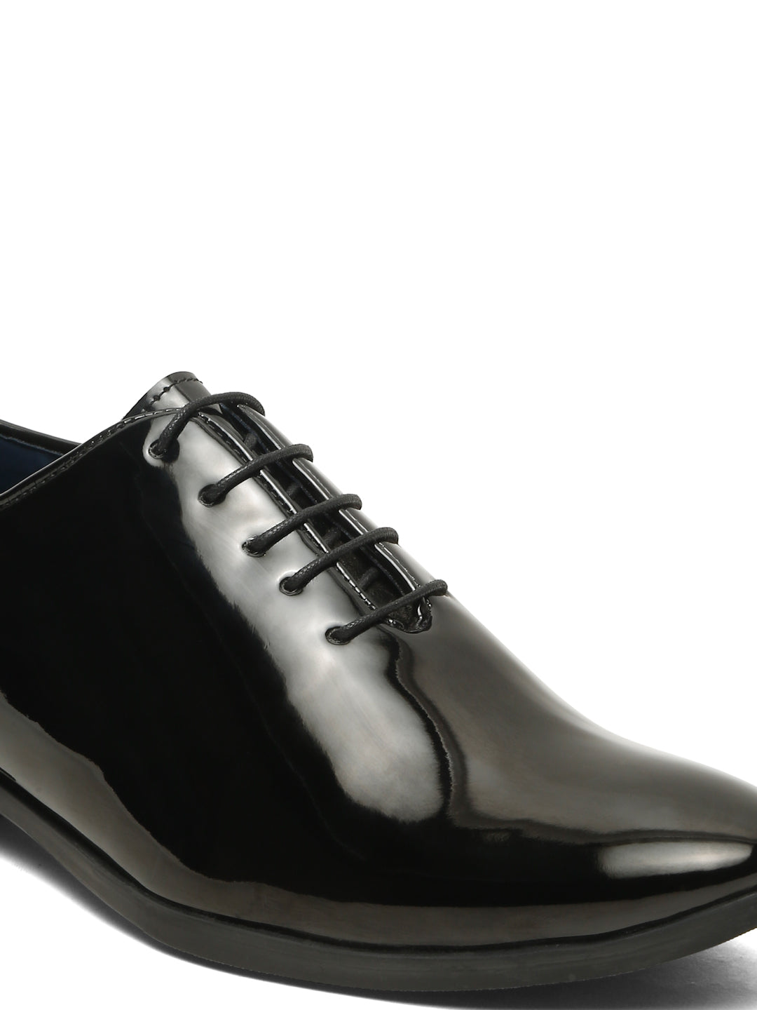Kosher Black Color Lace-up Formal Shoes