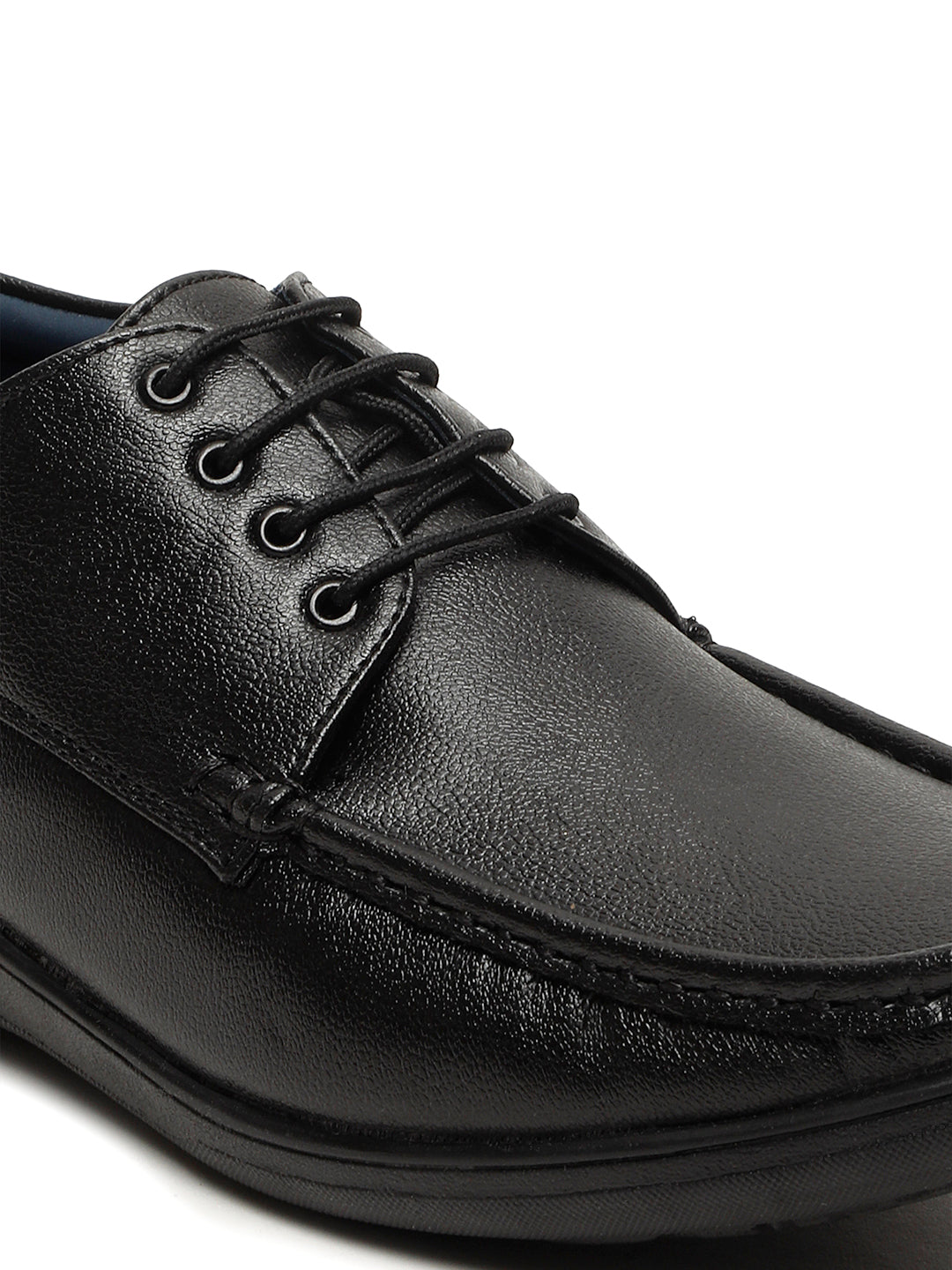 Kosher Black Color Lace-up Formal Shoes