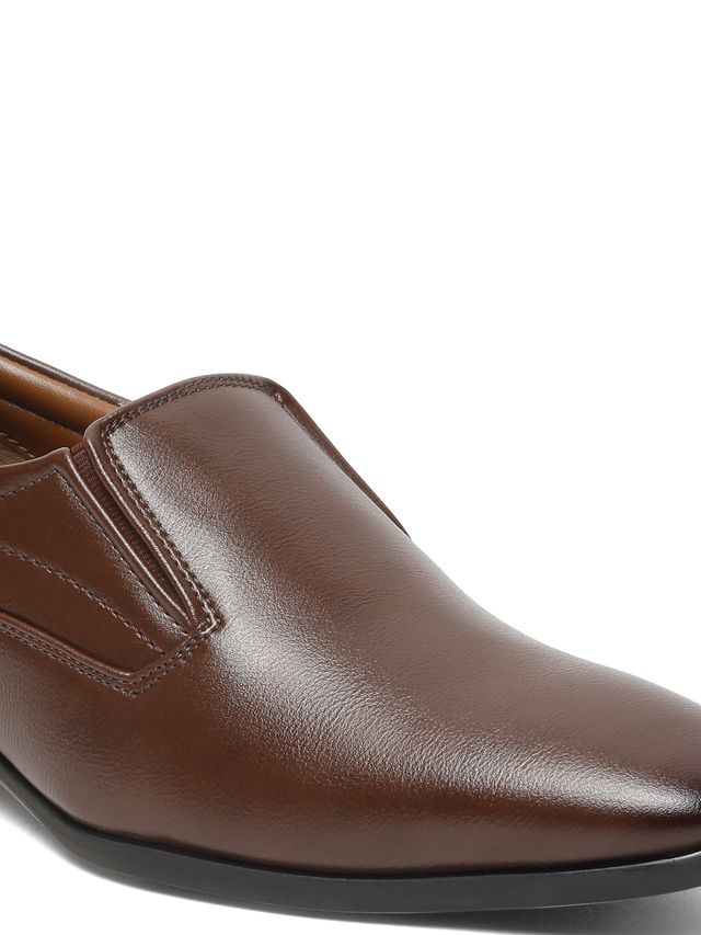 Kosher Brown Color Slip-on Men's Formal Shoes