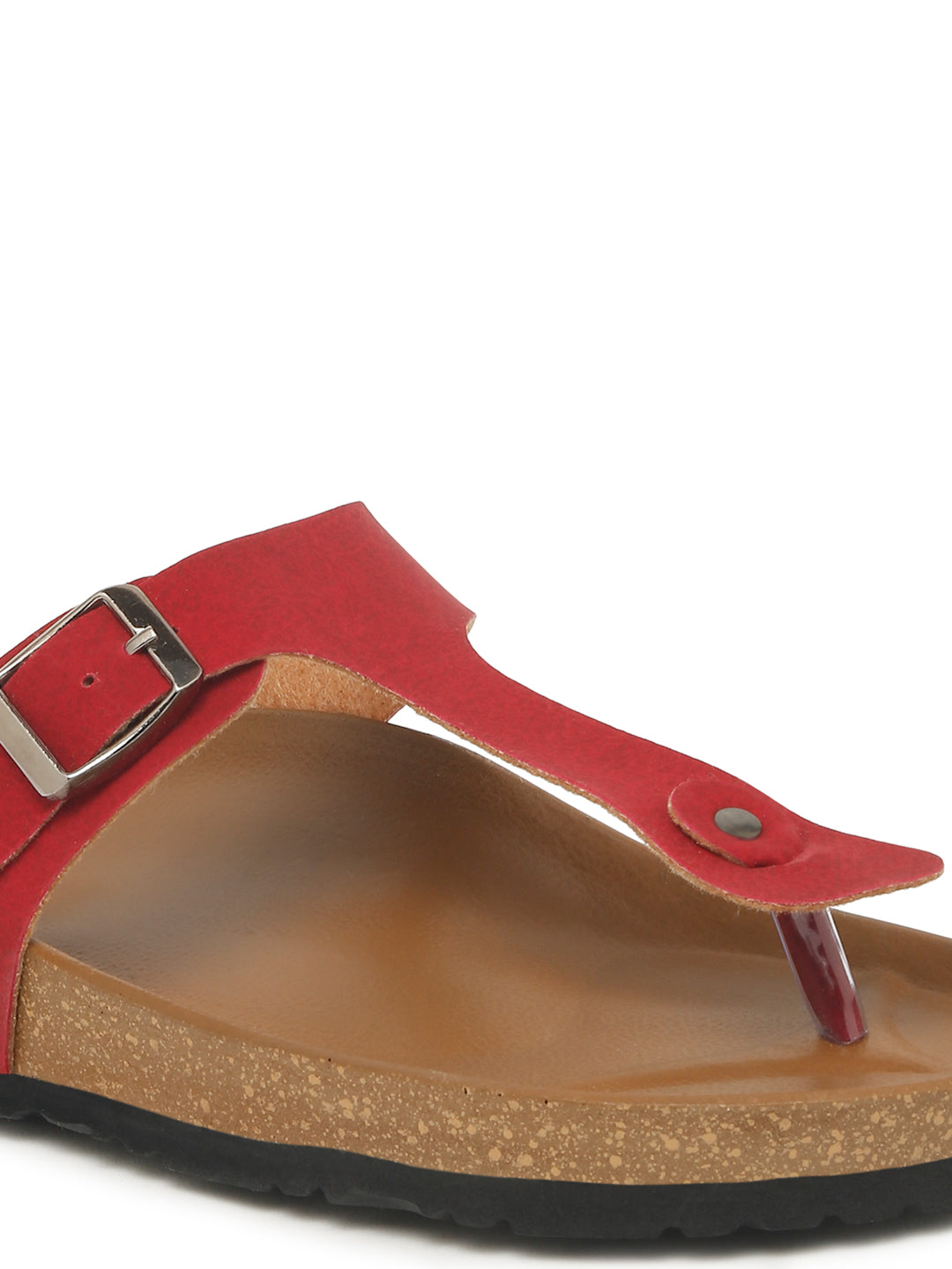 Kosher Red Women,s casual slipper