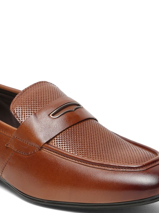 Kosher Tan Color Slip-on Men's Formal Shoes