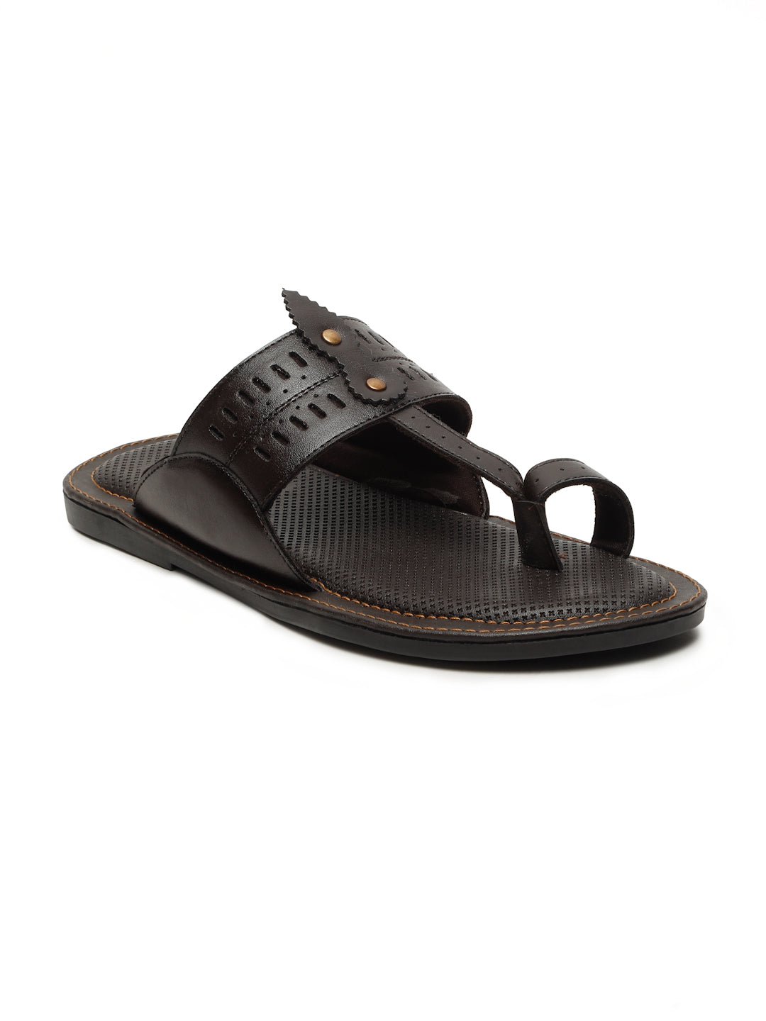 Kosher Brown Men's formal slipper