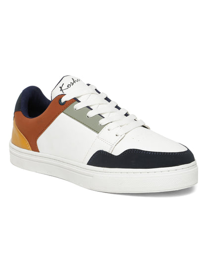 Kosher Men's Colorblock Synthetic Sneakers