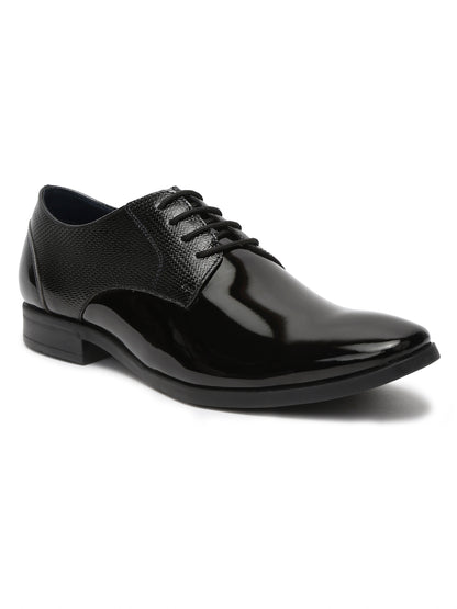 Kosher Black Color Lace-up Formal Shoes