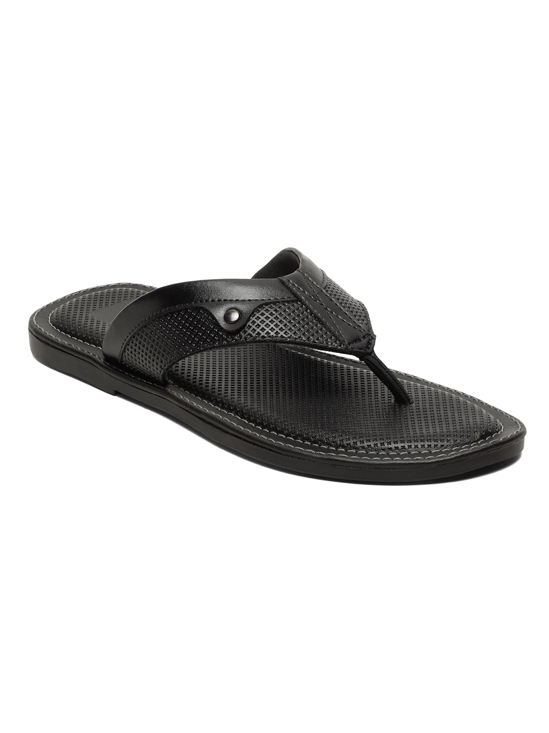 Kosher Black Men's formal slipper