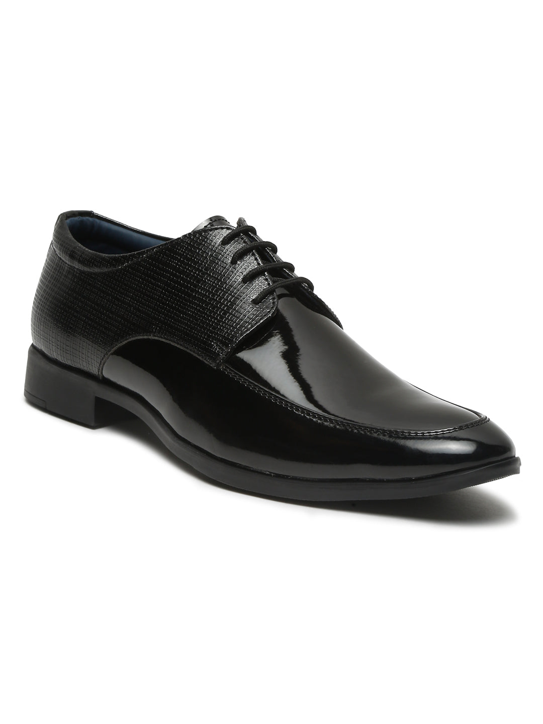 Kosher Black Color Lace-up Formal Shoes