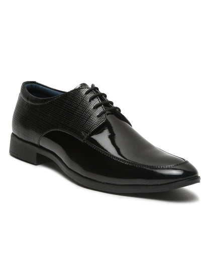 Kosher Black Color Lace-up Formal Shoes