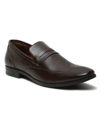 Kosher Brown Colour Slip-on Formal Shoes