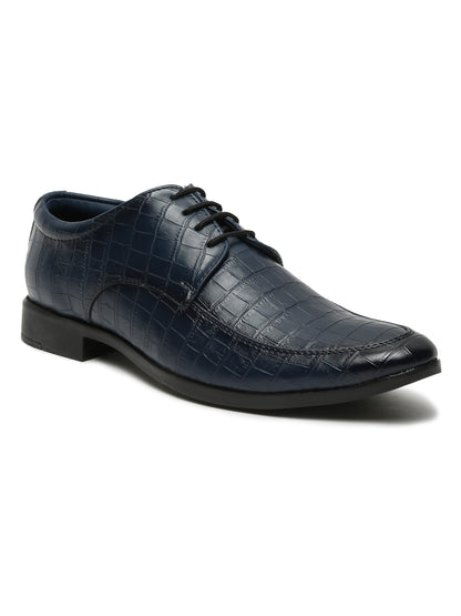 Kosher Navy Color lace-up Formal Shoes