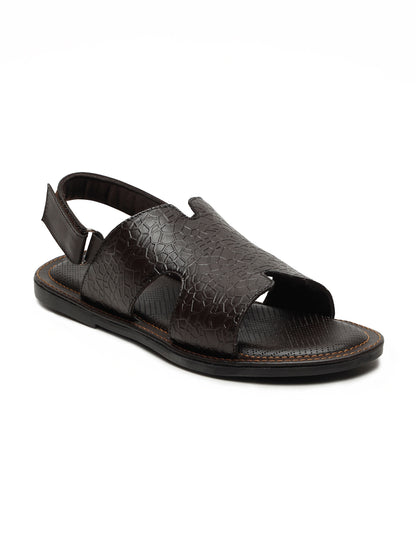 Kosher Brown Men's formal sandal