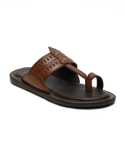 Kosher Tan Men's formal slipper