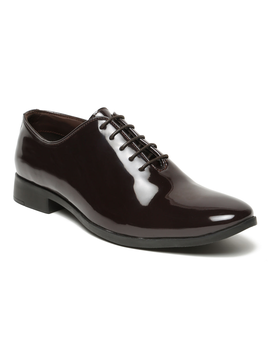 Kosher P.brown Color Lace-up Formal Shoes