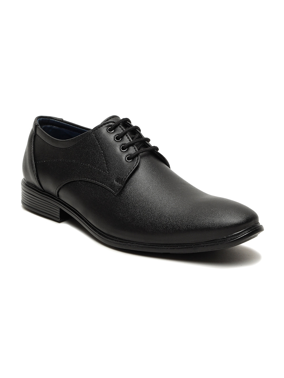 Kosher Black Color Lace-up Formal Shoes
