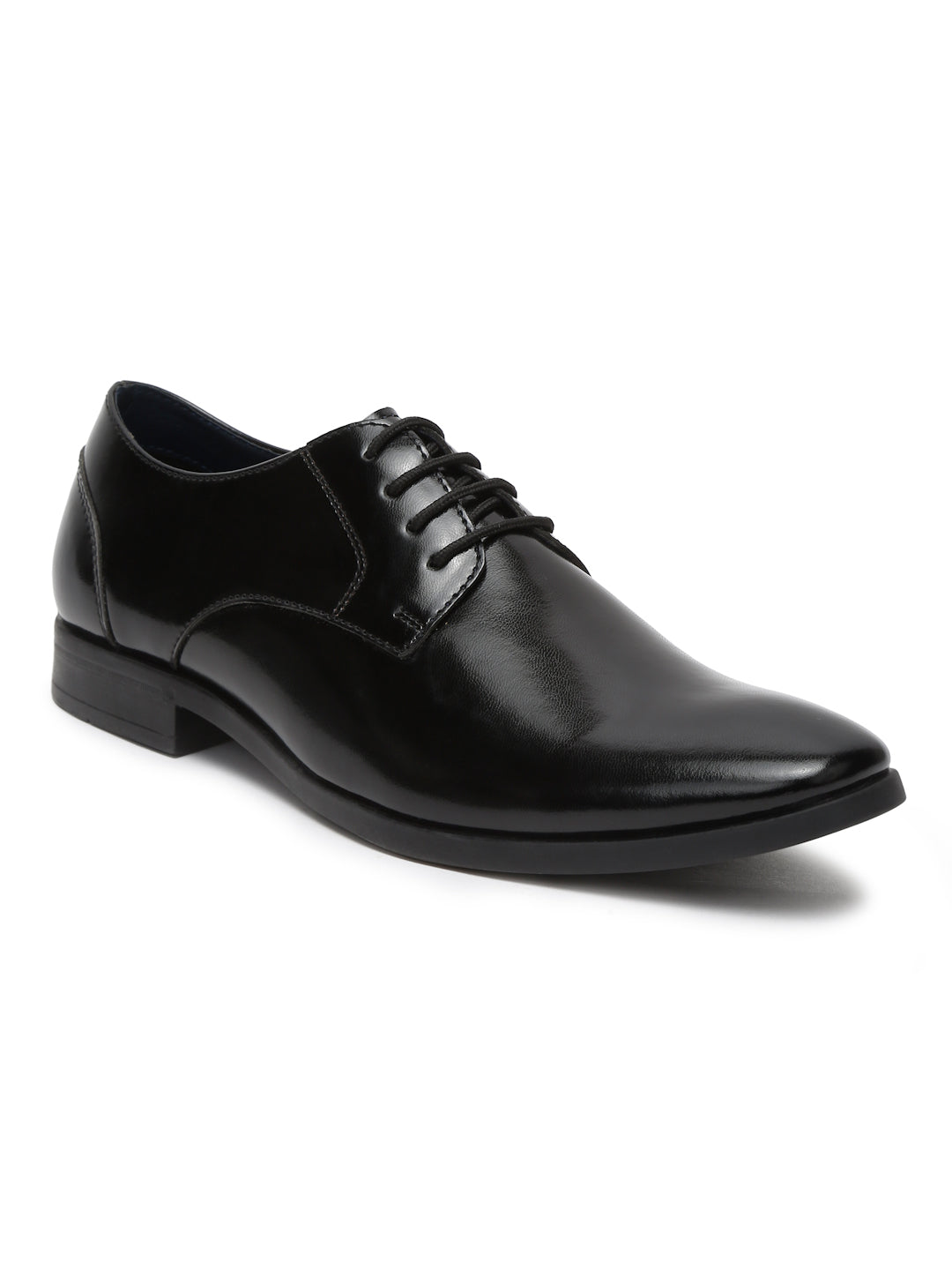 Kosher Black Color Lace-up Formal Shoes