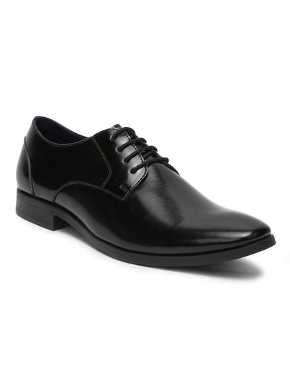 Kosher Black Color Lace-up Formal Shoes