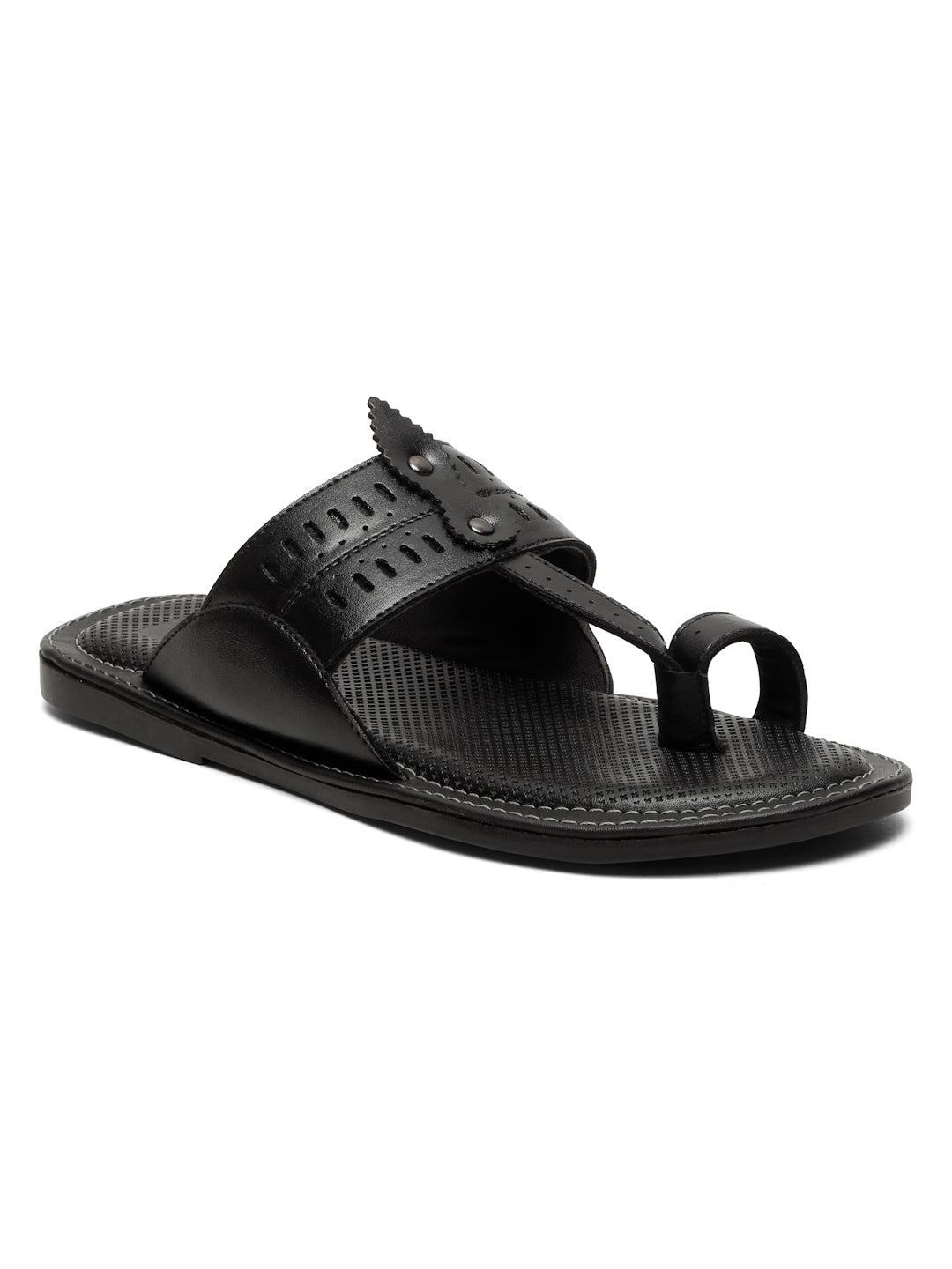 Kosher Black Men's formal slipper