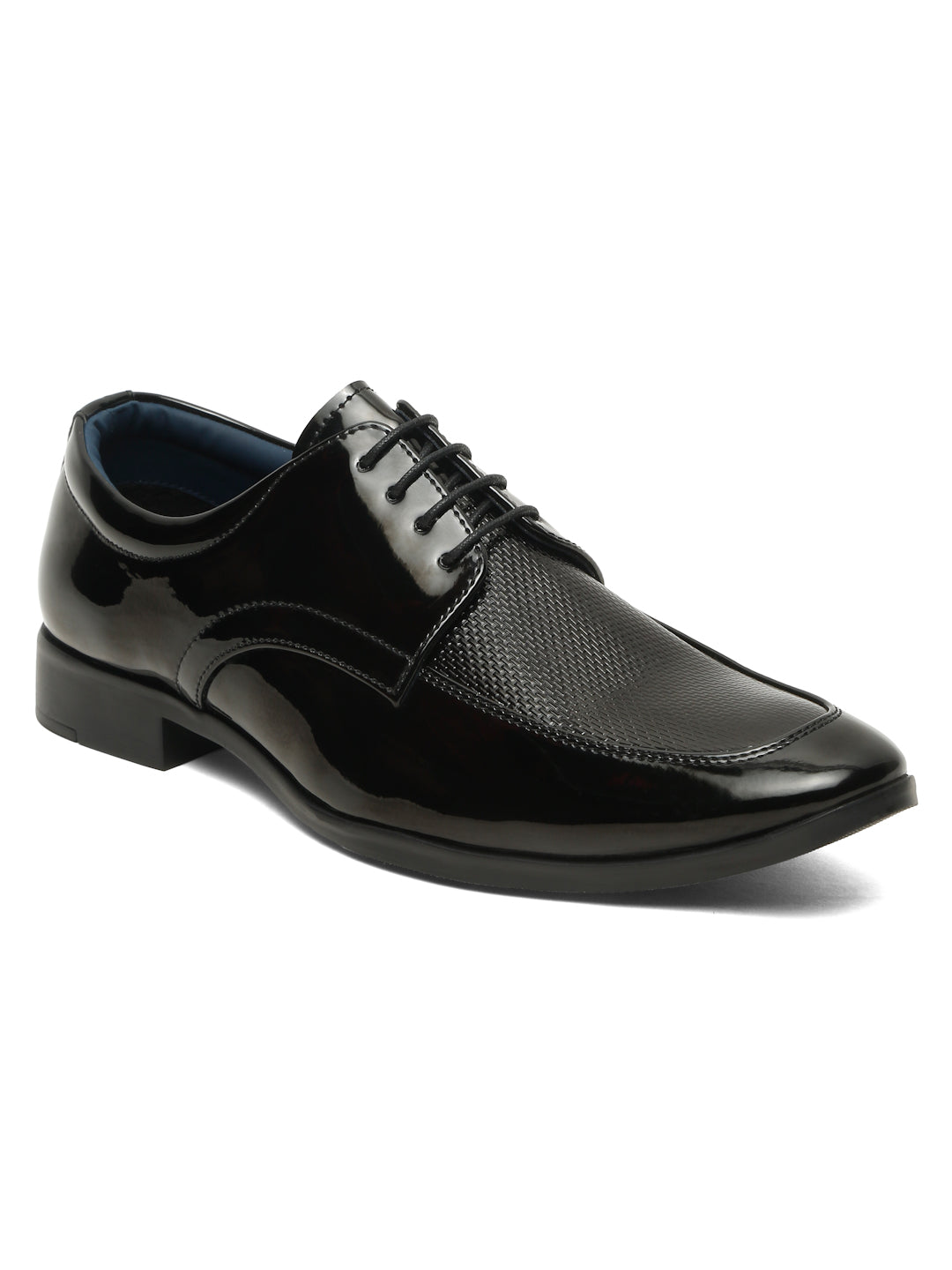 Kosher Black Color Lace-up Formal Shoes