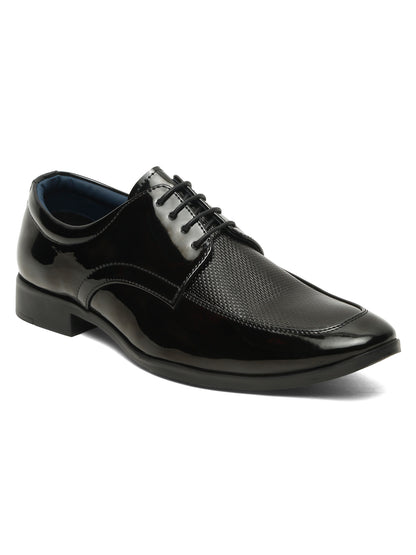 Kosher Black Color Lace-up Formal Shoes