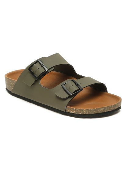 Kosher Olive Men's Casual Sandal