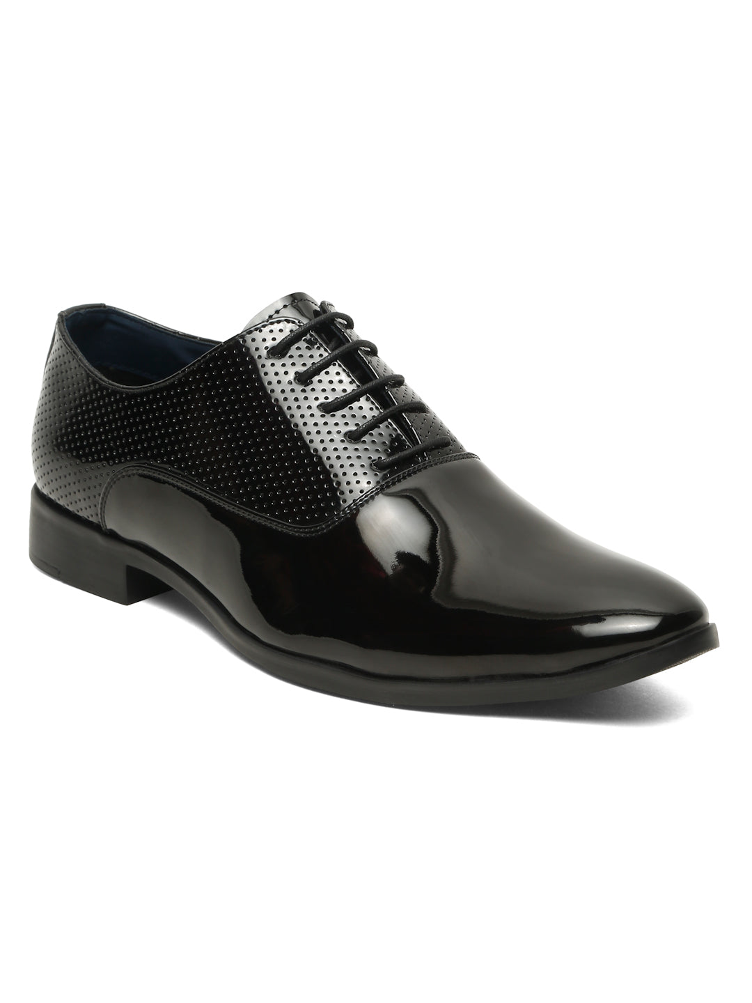 Kosher Black Color Lace-up Formal Shoes