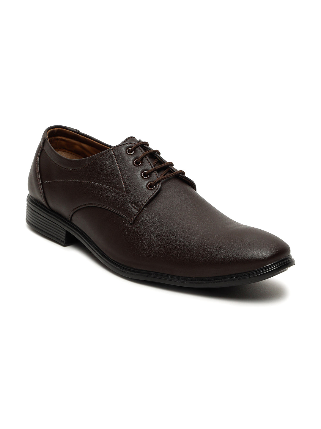 Kosher Brown Color Lace-up Formal Shoes