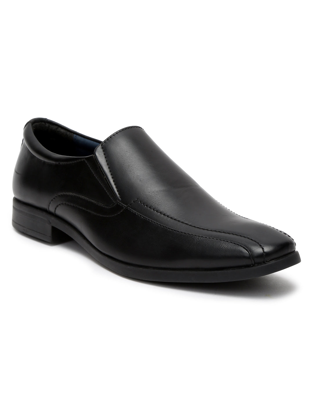 Kosher Black Color Slip on Formal Shoes