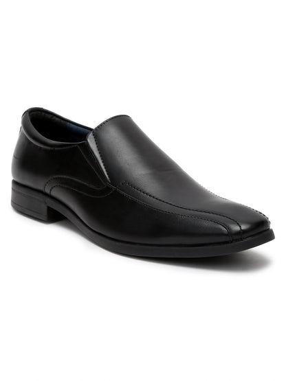 Kosher Black Color Slip on Formal Shoes