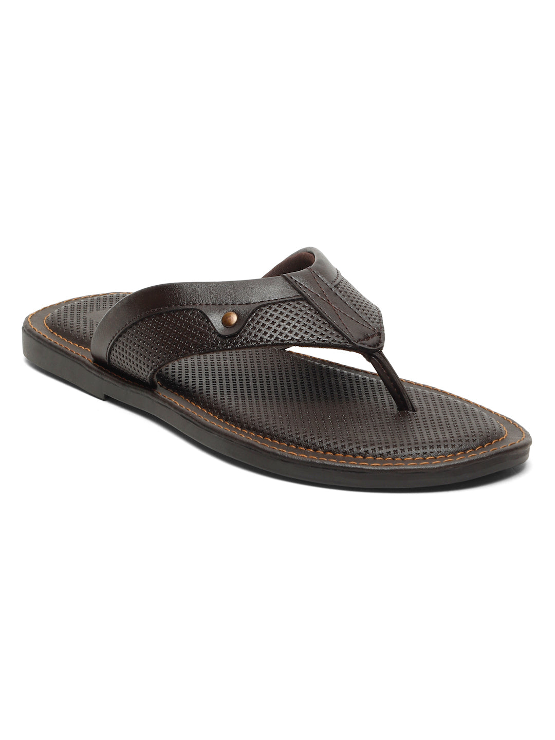 Kosher Brown Men's formal slipper