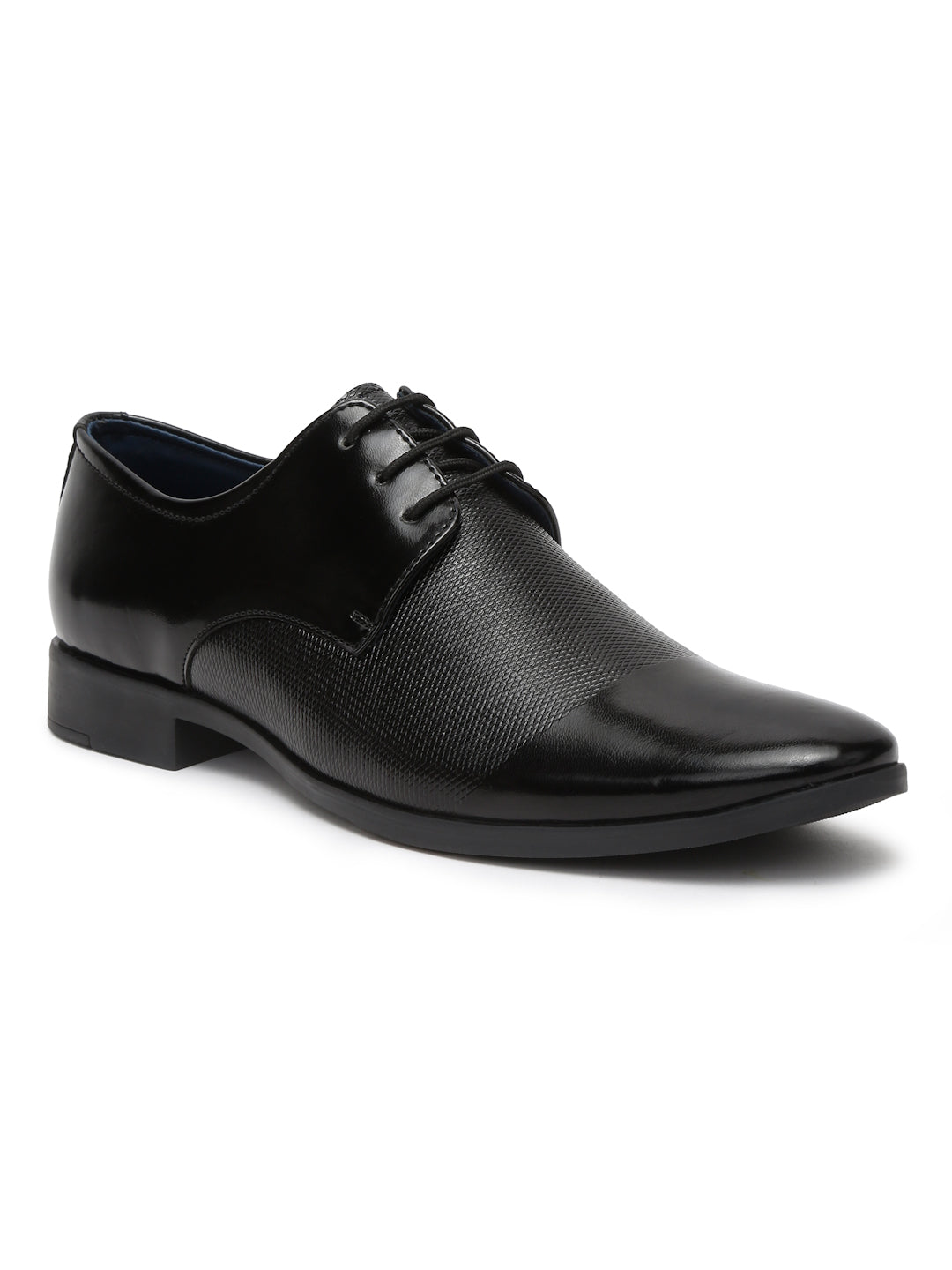 Kosher Black Color Lace-up Formal Shoes