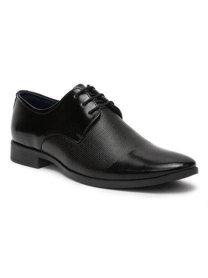 Kosher Black Color Lace-up Formal Shoes