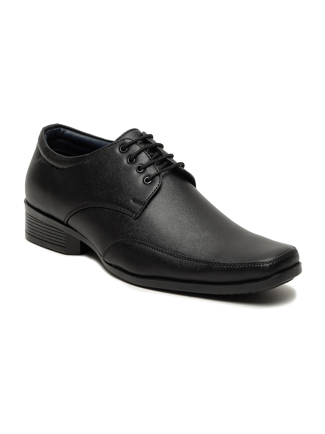 Kosher Black Color Lace-up Formal Shoes