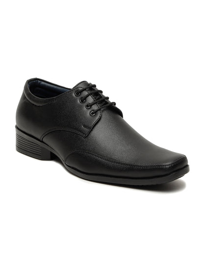 Kosher Black Color Lace-up Formal Shoes