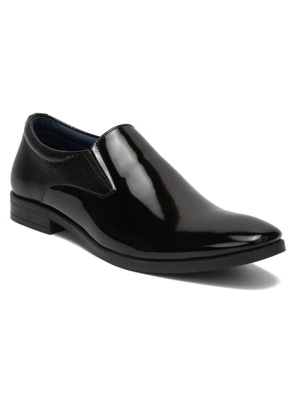 Kosher Black Color Slip-on Formal Shoes