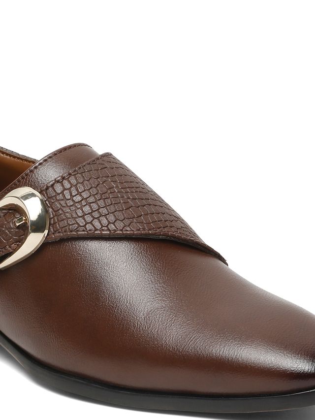 Kosher Brown Color  Men's Slip-on Formal Shoes