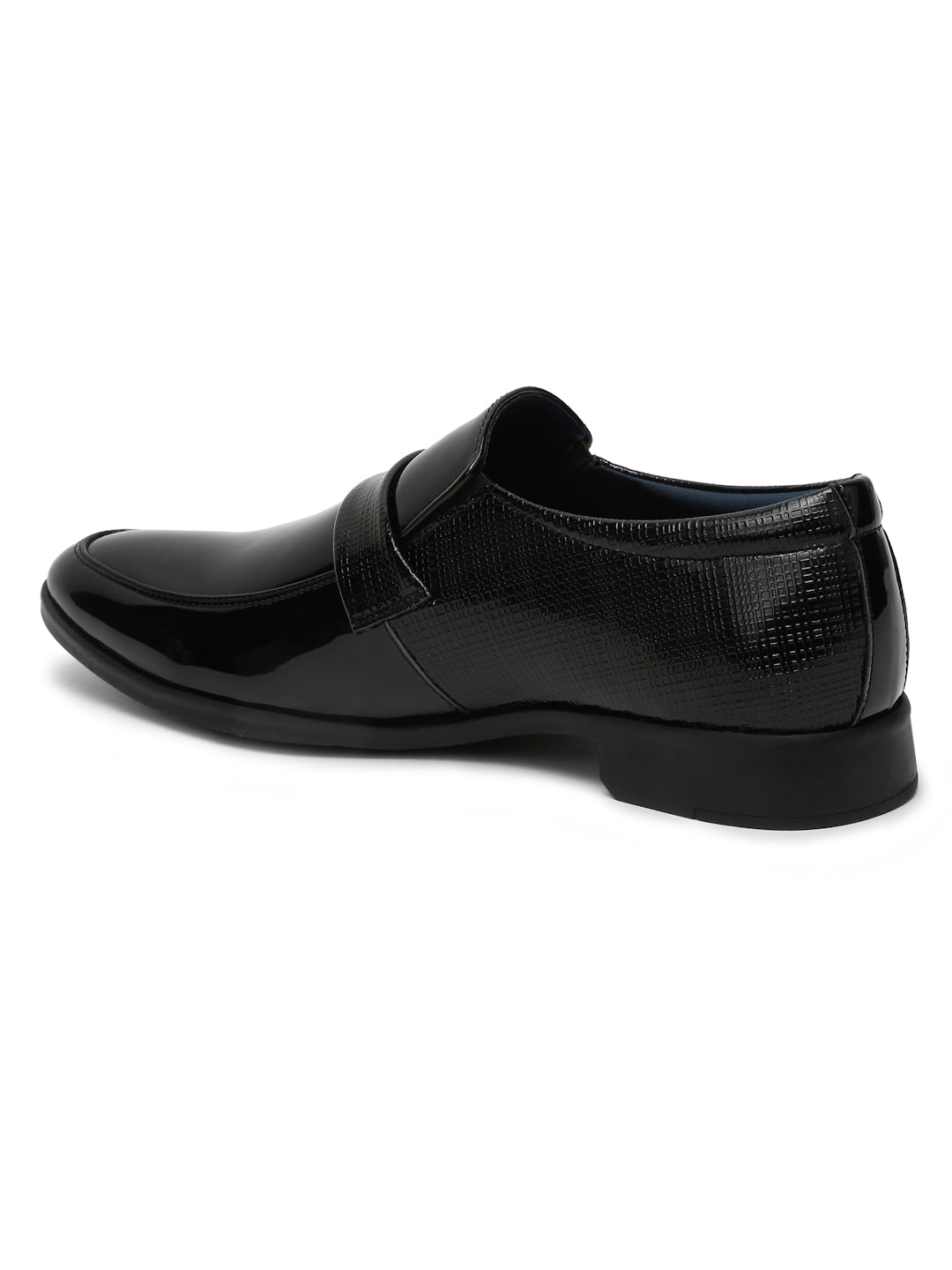 Kosher Black Color Men's Slip on Formal Shoes