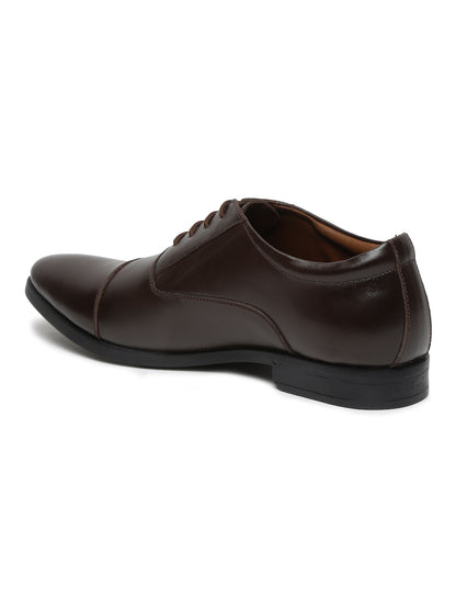Kosher Brown Colour Lace-up Formal Shoes