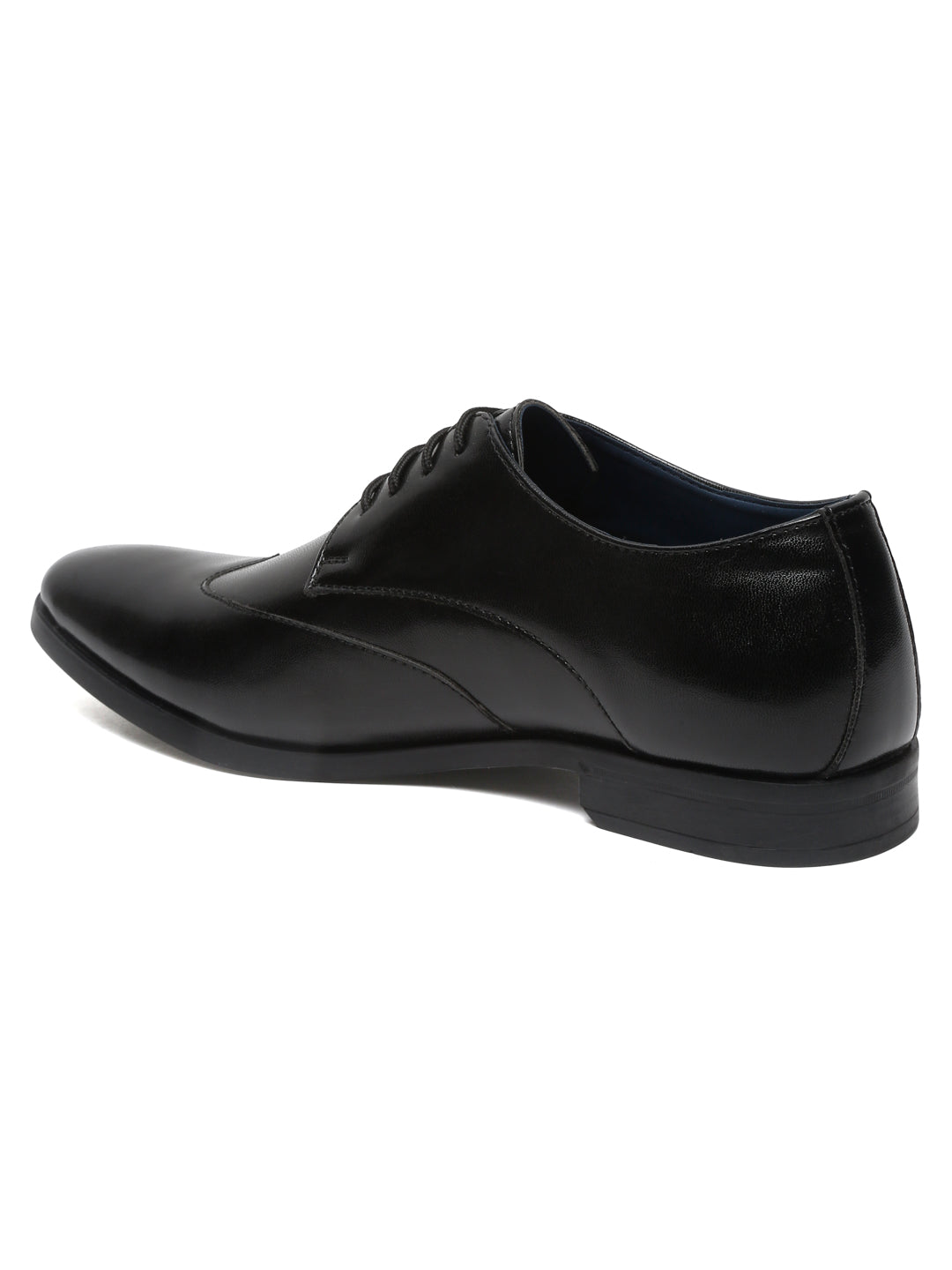 Kosher Black Color Lace-up Formal Shoes