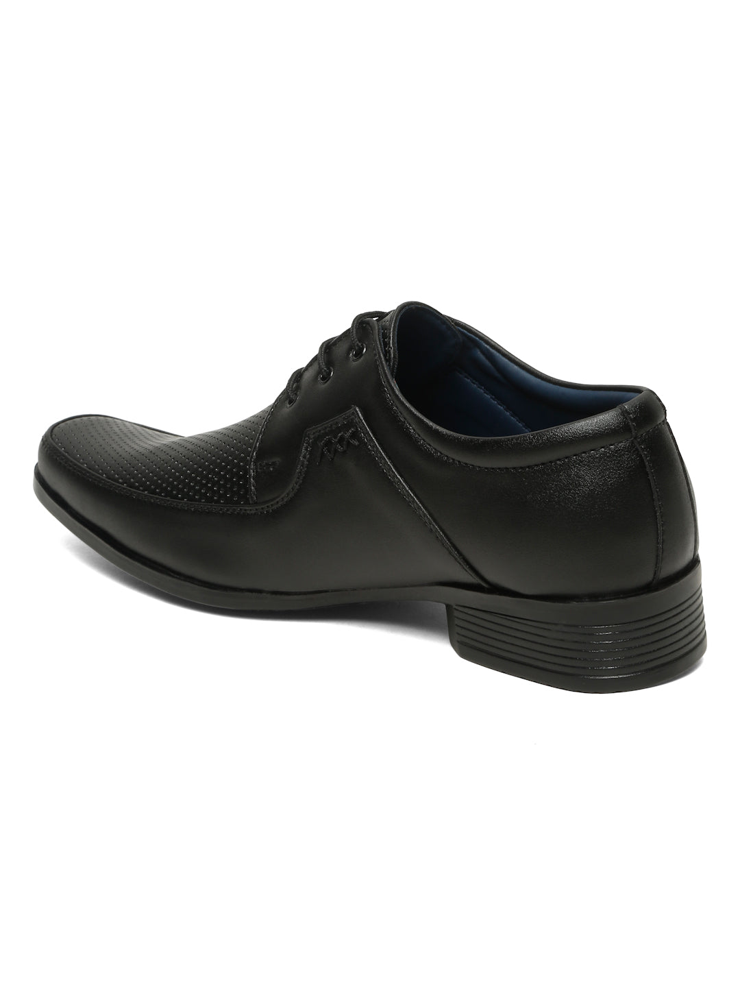 Kosher Black Color Lace-up Formal Shoes