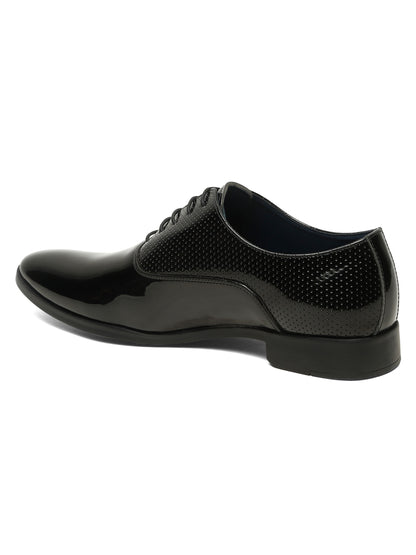Kosher Black Color Lace-up Formal Shoes