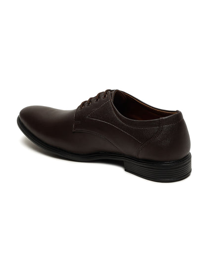 Kosher Brown Color Lace-up Formal Shoes