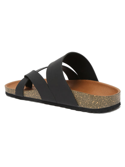 Kosher Black color casual slipper