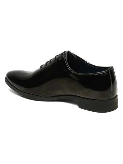 Kosher Black Color Lace-up Formal Shoes