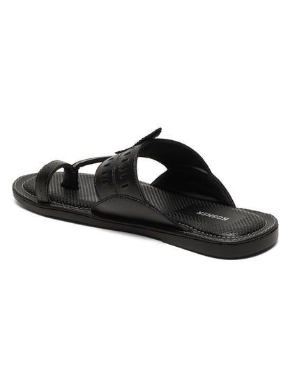 Kosher Black Men's formal slipper