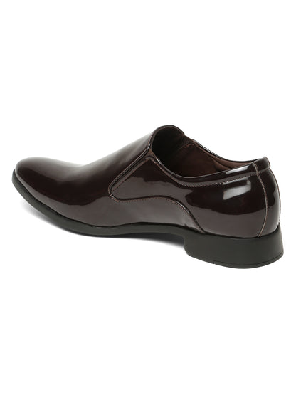 Kosher P.brown Color Slip-on Formal Shoes