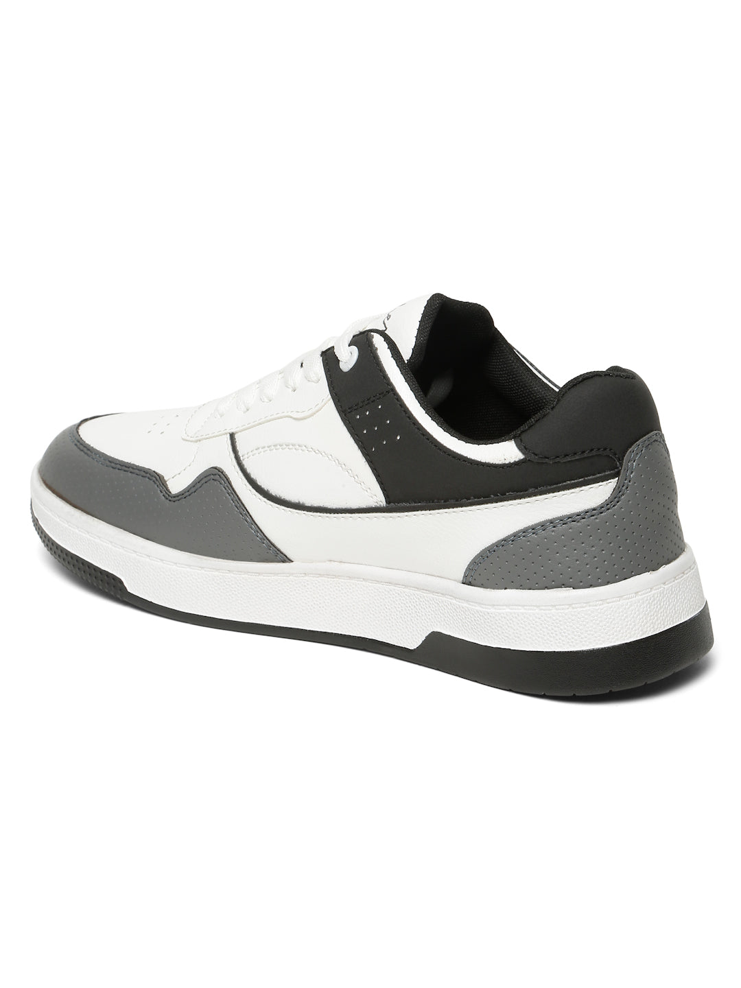 Kosher White & Grey Sneakers For Men