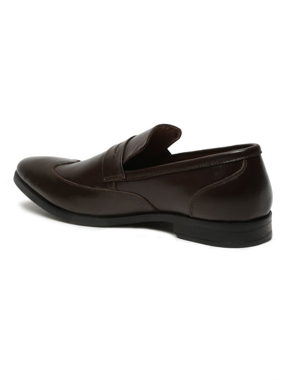 Kosher Brown Colour Slip-on Formal Shoes