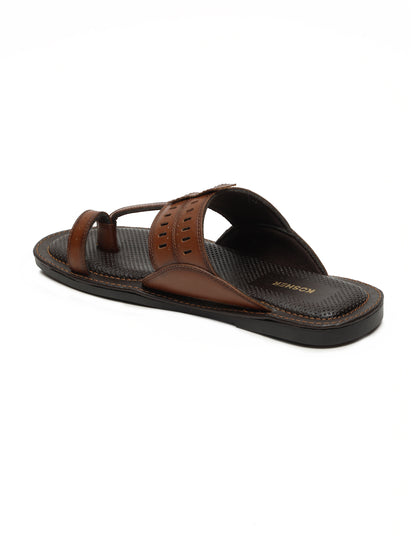 Kosher Tan Men's formal slipper