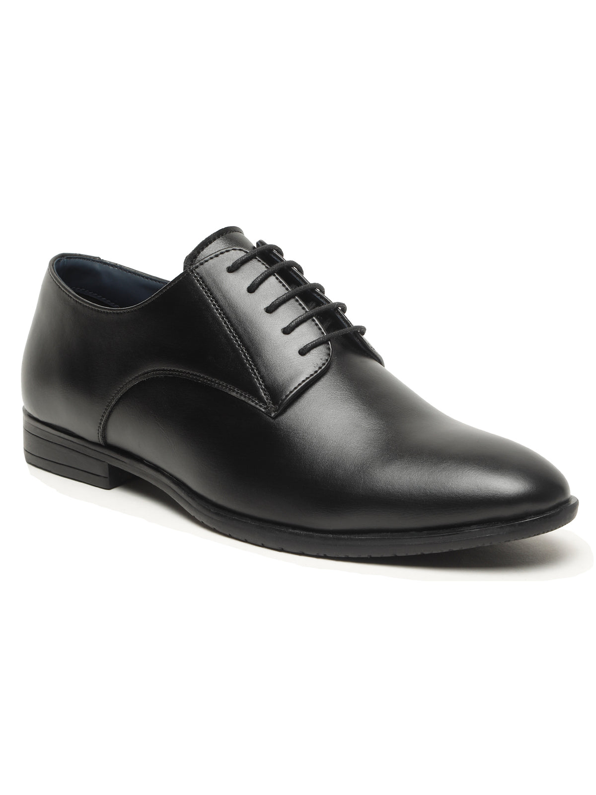 KOSHER Men’s Black Formal Shoes | Classic Lace-Up Derby Shoes